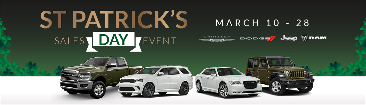 St. Patrick’s Day Sales Event